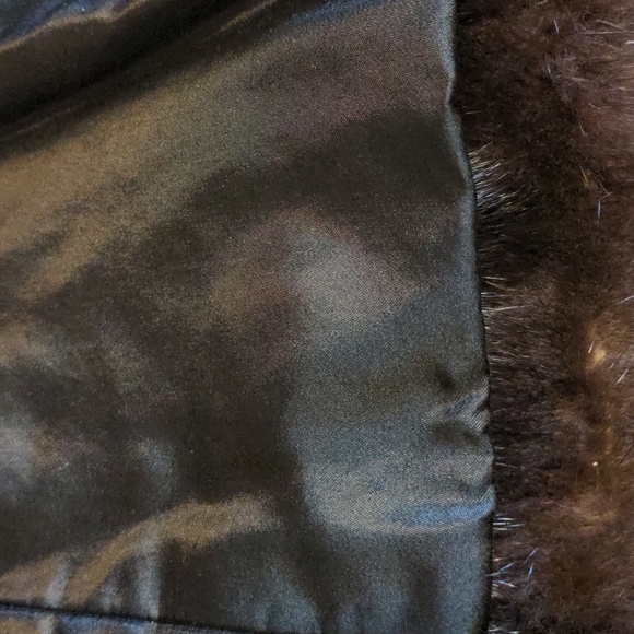 3. Vintage Alexander Furs Montreal Mink Chevron Stripe Coat  Luxe Designer - Picture 7 of 9